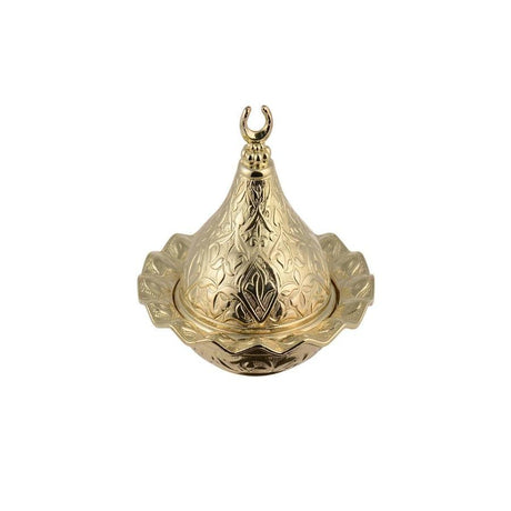 Acar | Turkish Delight Bowl - No.2 - Domed - Gold - TryAladdin