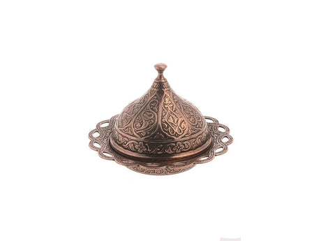 Acar | Turkish Delight Bowl - No.3 Domed - Antique Copper - TryAladdin