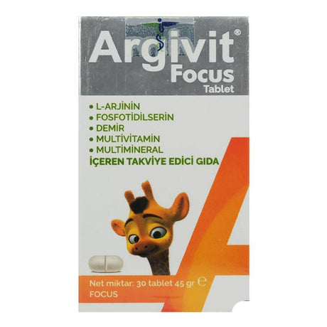 Argivit Focus 30 Tablets - TryAladdin