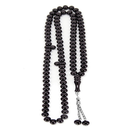 Dervish Tasbih 14 mm Acrylic, Black - TryAladdin