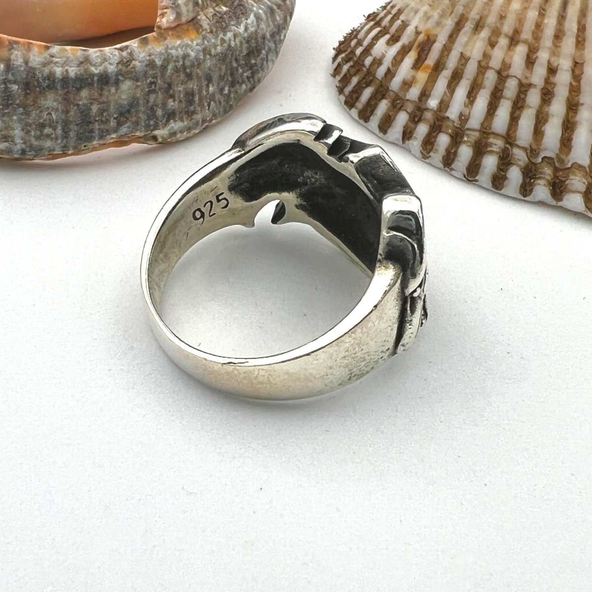 Harley Davidson Sterling Silver Ring - TryAladdin