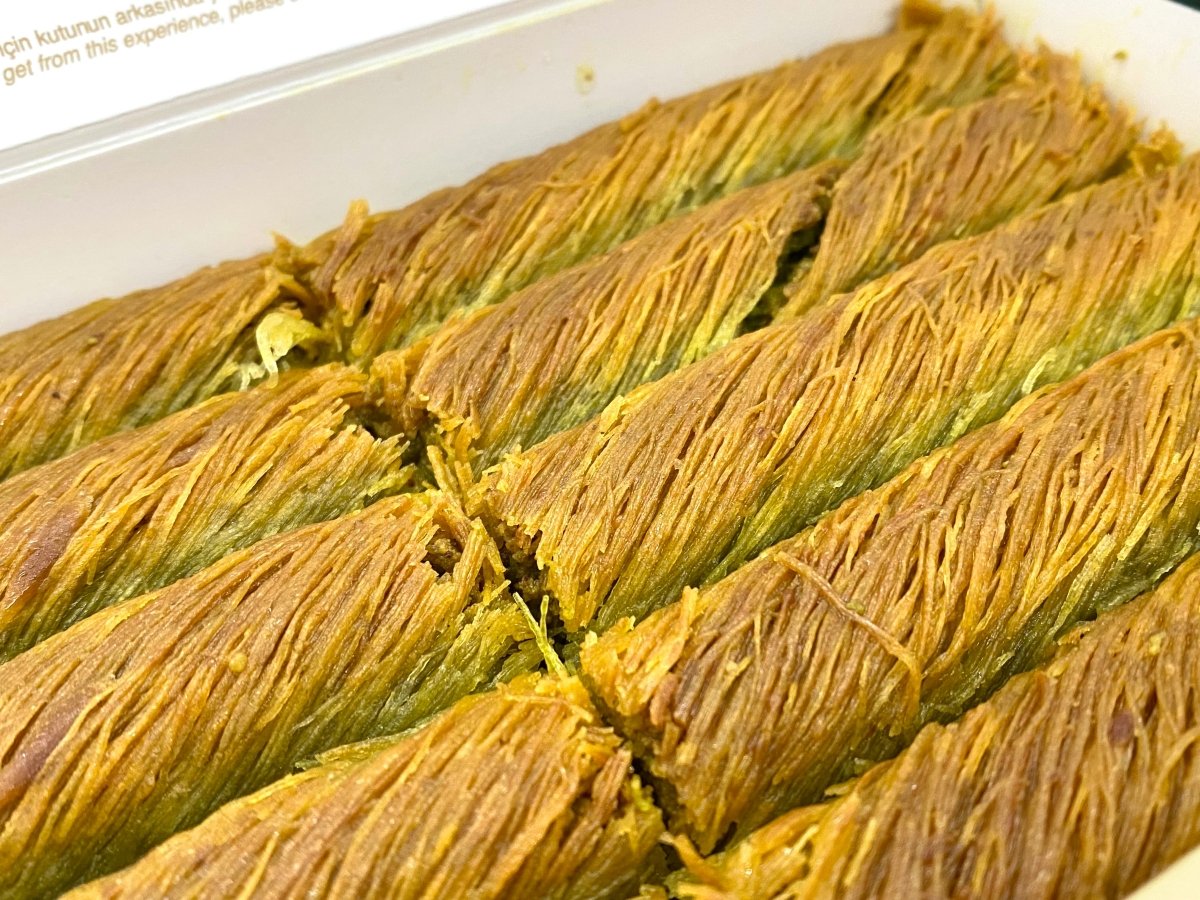 Karakoy Gulluoglu | Turkish Burma Kadayif with Pistachio - TryAladdin