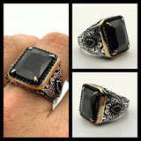 Men's Black Onyx Ring - TryAladdin