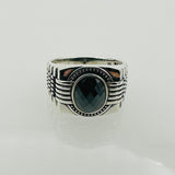 Men's Black Zircon Stone Ring - TryAladdin