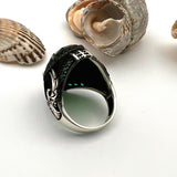 Men's Emerald Eagle Ring - TryAladdin