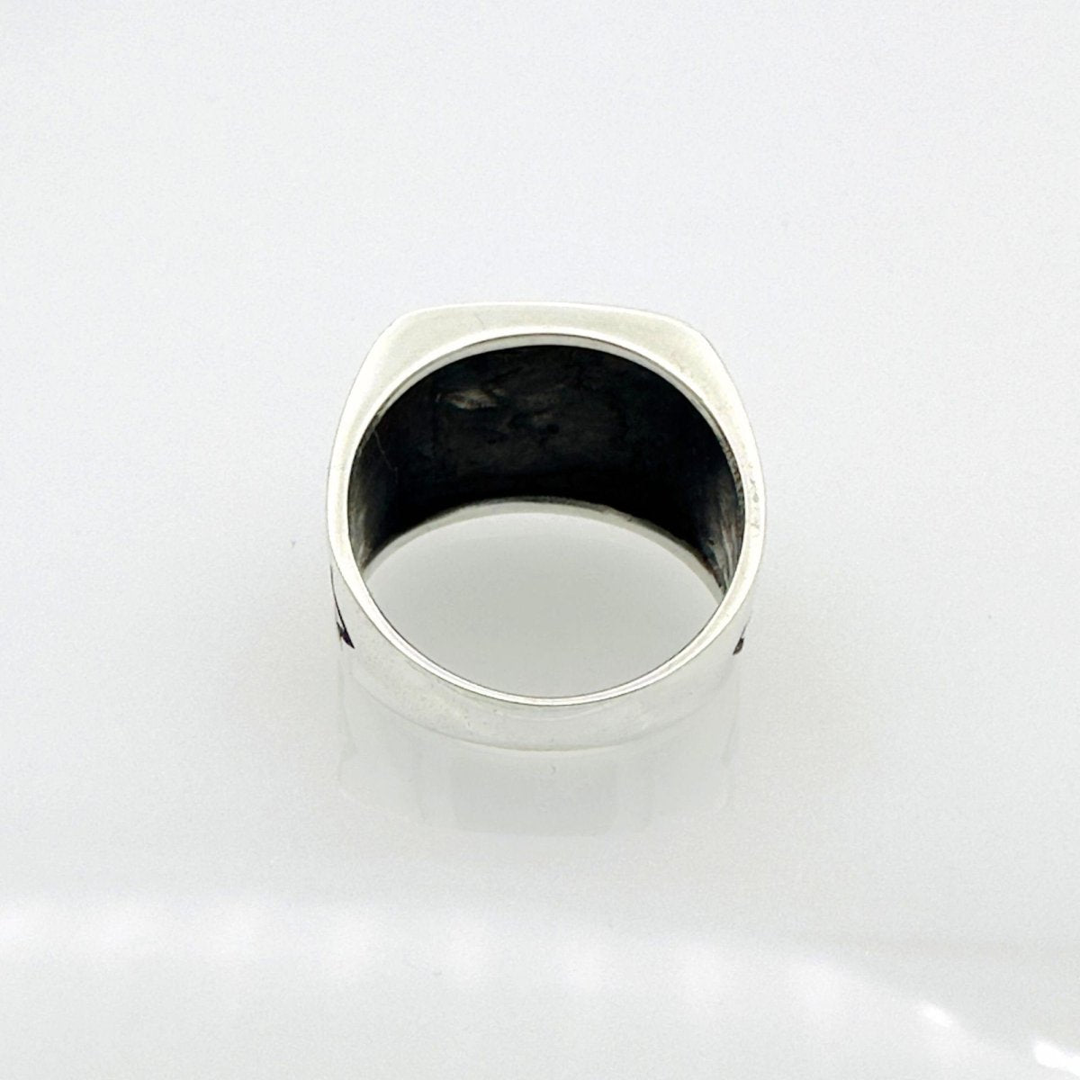 Men's Sterling Silver Handmade Ring - TryAladdin