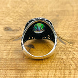 Mystic Topaz Stone Ring - TryAladdin