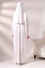 One Piece Prayer Dress - White - TryAladdin