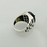 Sleek Black Onyx Men's Ring - TryAladdin