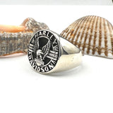 Sterling Silver Harley Davidson Ring - TryAladdin