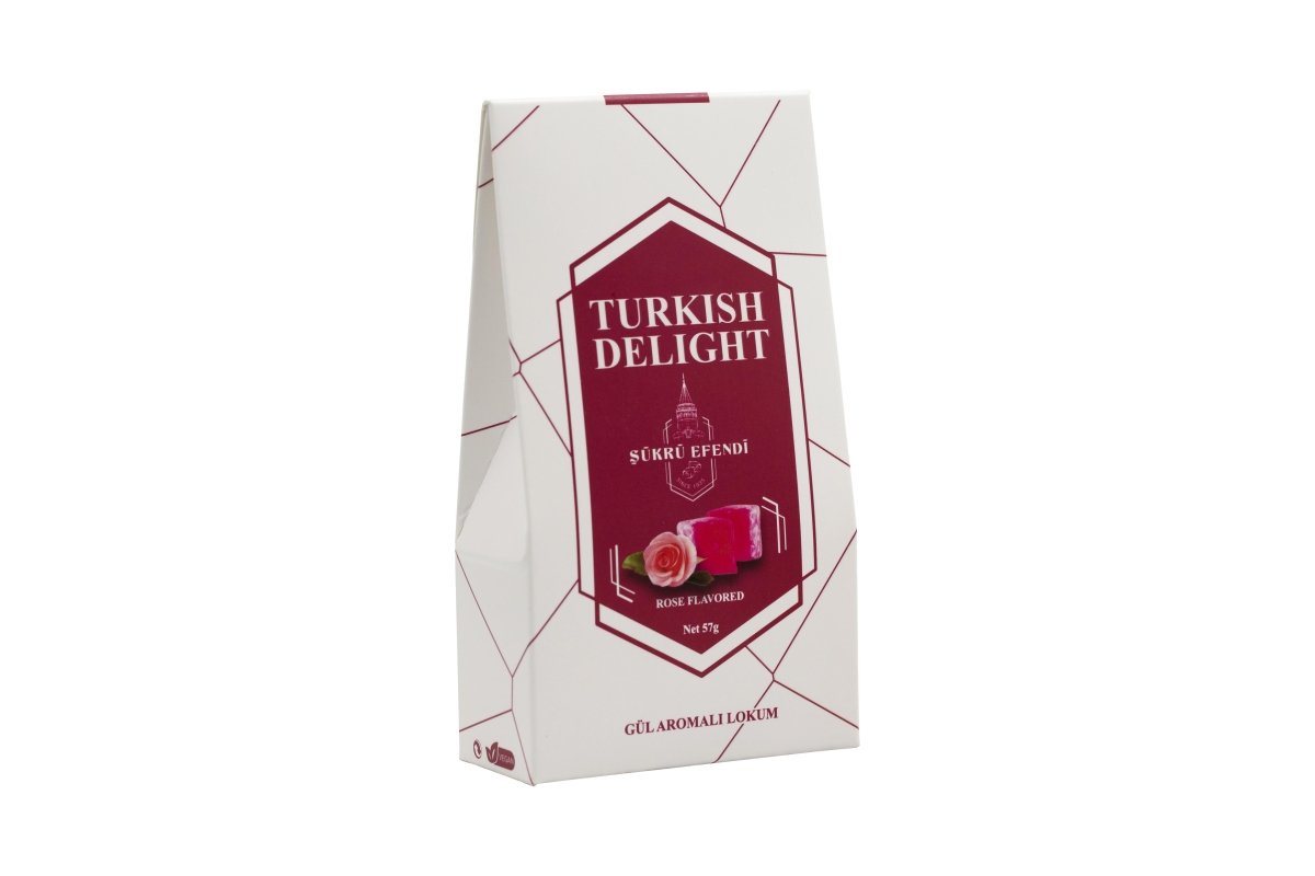 Sukru Efendi 1935 | Open and Enjoy Turkish Delight Rose Flavored - TryAladdin