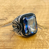 Tanzanite Stone Ring - TryAladdin