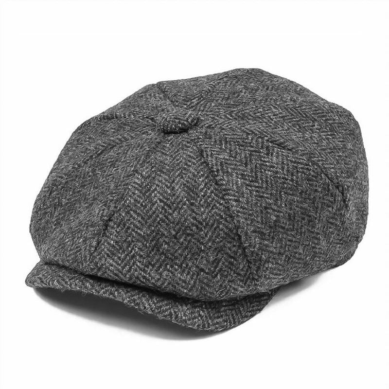 Taki | Peaky Blinders Cashmere Driver Hat - Men's Trilby Beanie - TryAladdin