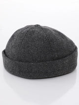 Taki | Winter Woolly Retro Docker Cap - Unisex Skullcap Beanie - TryAladdin