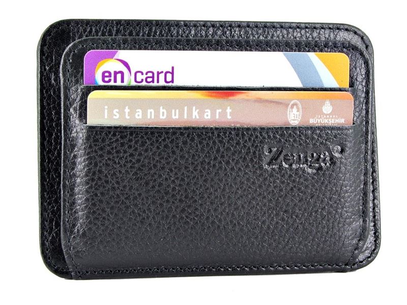 Taki | Zenga Leather Wallet - Men's Card Holder - TryAladdin