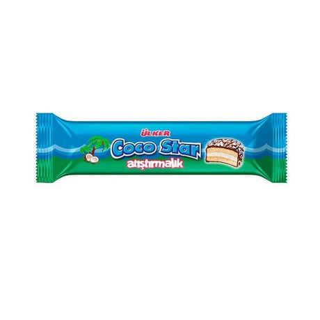 Ulker | Cocostar Sandwich Biscuit with Marshmallow 66g - TryAladdin