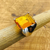 Women's Citrine Stacking Ring - TryAladdin