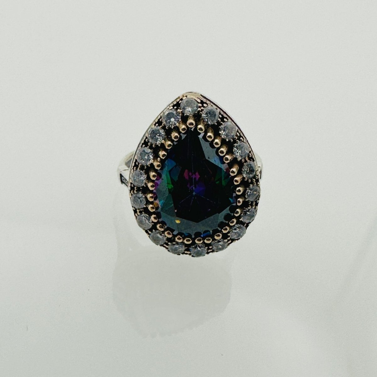 Women's Mystic Topaz Ring - TryAladdin