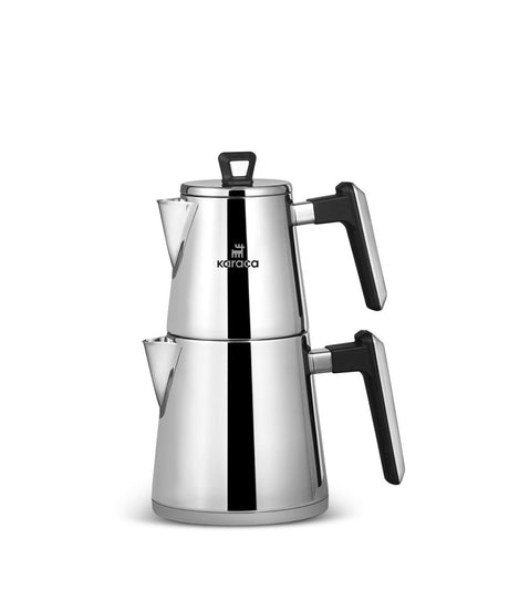 Karaca Space Mini PowerSteel Pro 316+ Stainless Steel Induction Base Kettle Set - TryAladdin