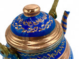 Lavina | Copper Turkish Teapot with Erzincan Design - TryAladdin