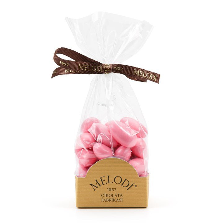 Melodi - Delicious Pink Almond Candy - 150 Grams - TryAladdin