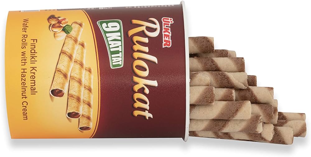 Ulker | Rulokat Wafer Rolls with Hazelnut Cream 170g - TryAladdin